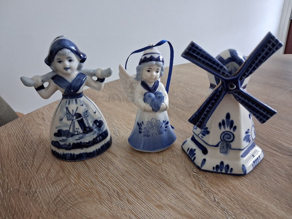 Delfts blauw beeldjes, Ophalen, Zo goed als nieuw, Overige typen