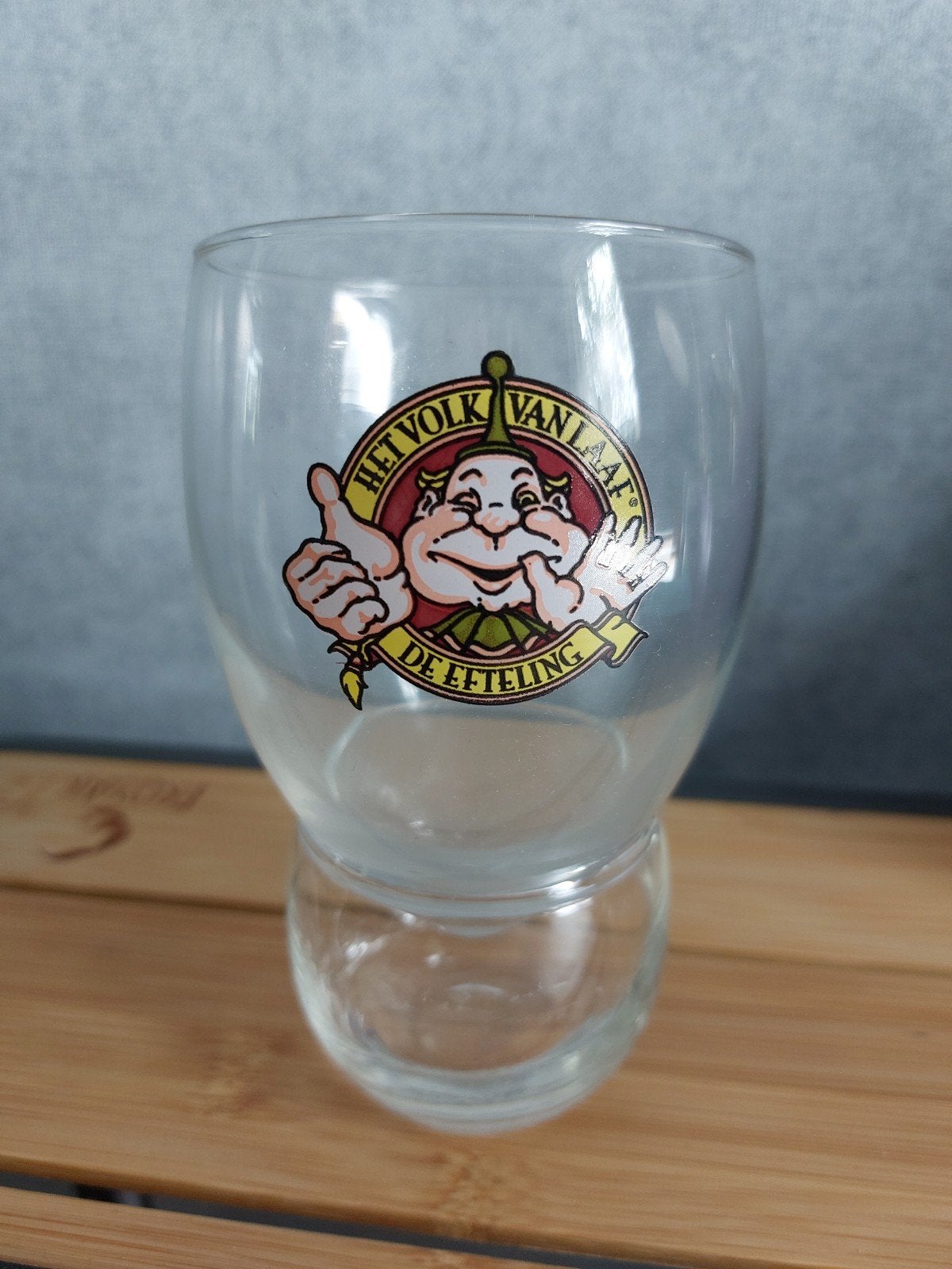 Oud Efteling glas - Het Volk van Laaf, Ophalen of Verzenden