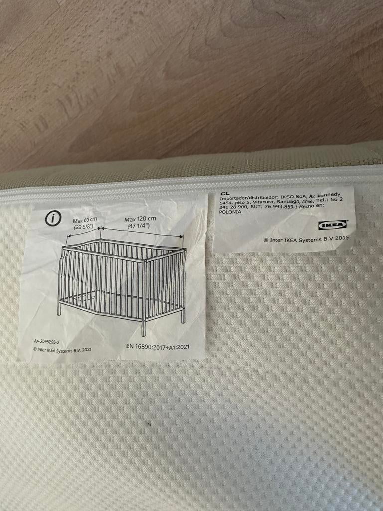 Matras voor ledikant, babymatras, Ophalen, 190 cm of minder, Zo goed als nieuw, Eenpersoons