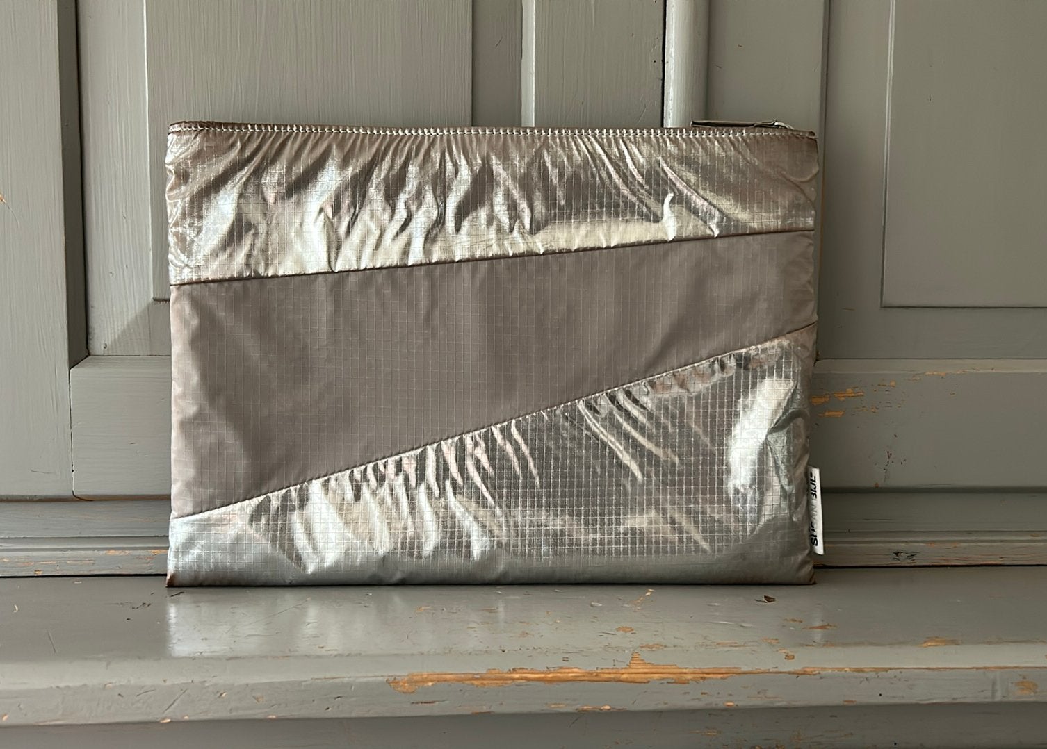 Susan Bijl laptopsleeve zilver, Computers en Software, Ophalen of Verzenden, 15 inch, Gebruikt