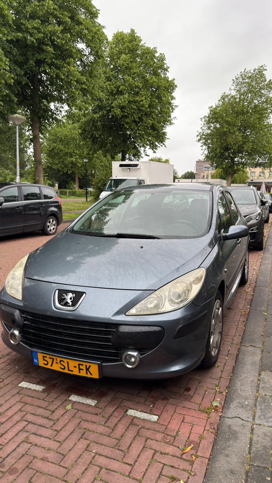 Peugeot 307 1.6 16V 5DR 2006 Grijs, Auto's, Voorwielaandrijving, 4 cilinders, 635 kg, 1200 kg