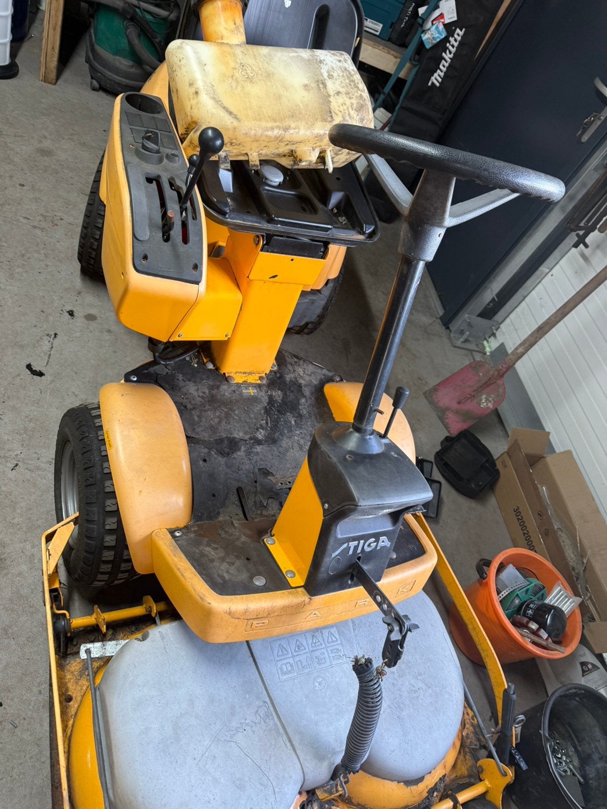 5 opknapper zitmaaiers stiga husqvarna john deer, Ophalen, Gebruikt, Mulchfunctie, 90 tot 120 cm