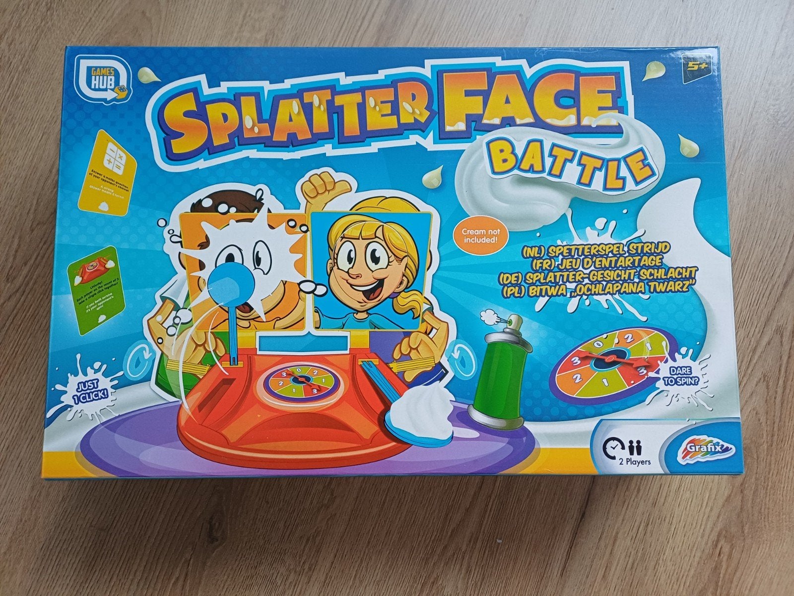 Splatterface battle spel nieuw, Een of twee spelers, Ophalen of Verzenden, Nieuw