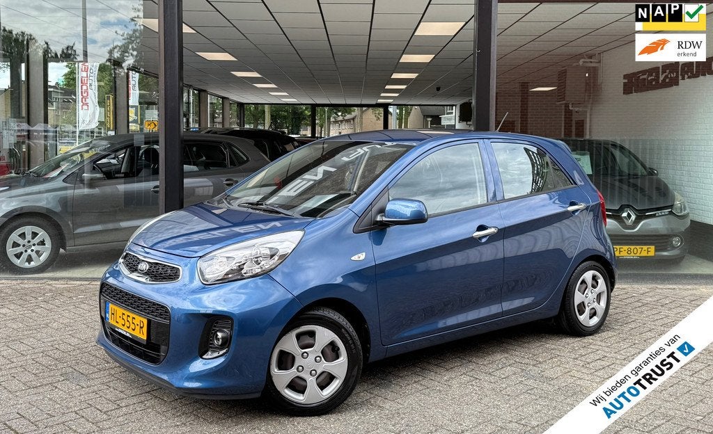 Kia Picanto 1.0 CVVT 1e EIG | CLIMATE | LED | CRUISE | NAP, Auto's, Kia, Bedrijf, Te koop, Picanto, ABS, Airbags, Airconditioning