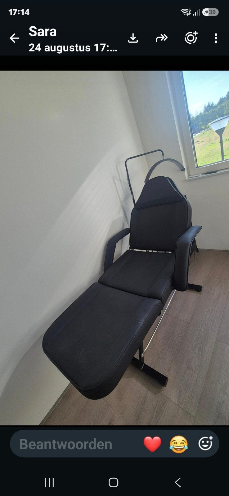behandelstoel, Ophalen, Massagetafel