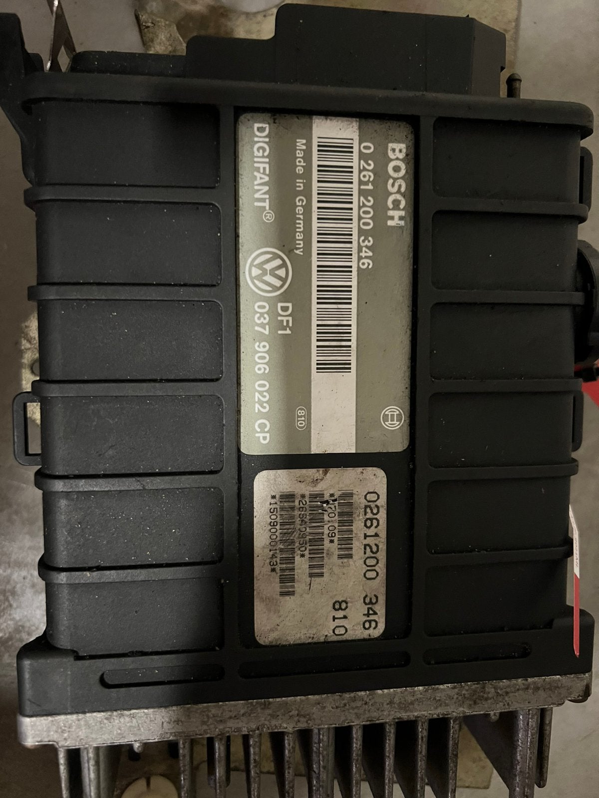 Ecu Volkswagen G60 037906022CP, Auto-onderdelen, Ophalen of Verzenden, Volkswagen