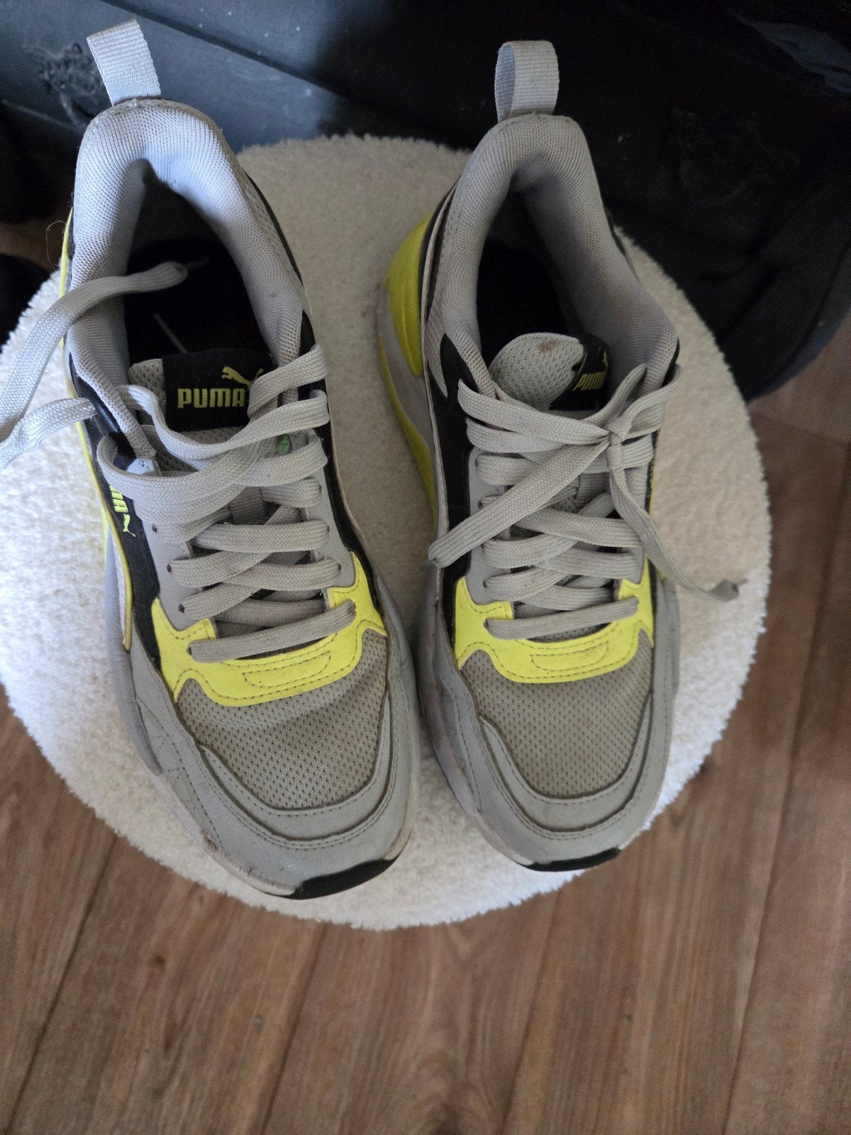 Puma X-Ray sneakers - Grijs, Zwart, Geel, Puma, Ophalen of Verzenden, Sneakers of Gympen, Grijs