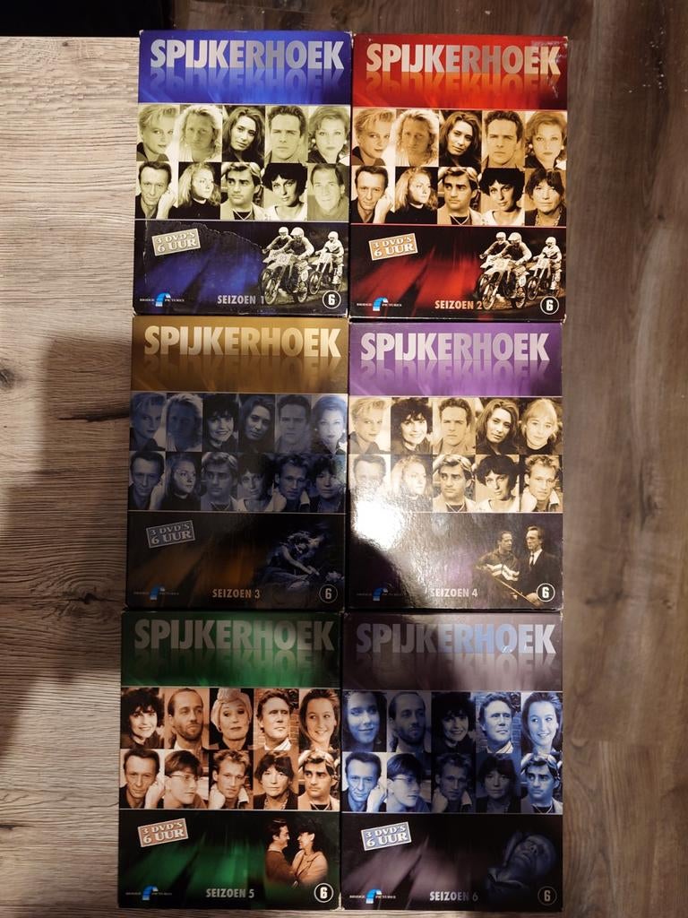 SpijkerHoek S1 tm S6, Cd's en Dvd's, Dvd's | Tv en Series, Alle leeftijden, Ophalen of Verzenden, Zo goed als nieuw