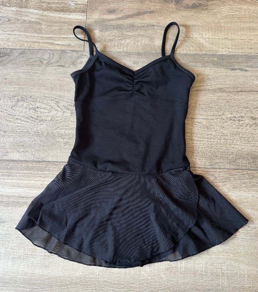 Decathlon zwart balletpakje met rokje (Mt 149-159cm; 12-13J), Ophalen of Verzenden, Zo goed als nieuw, Kleding