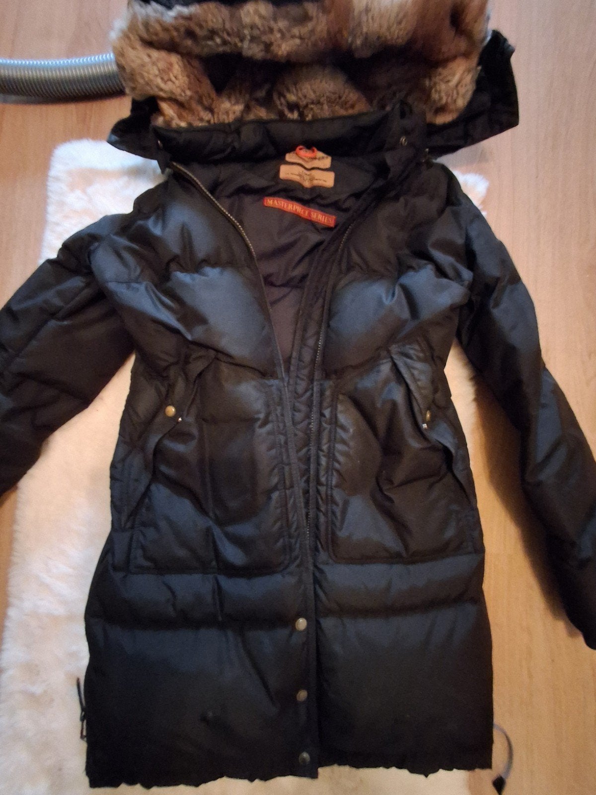 Parajumpers Masterpiece Series Winterjas - XS/S - Zwart, Zwart, Zo goed als nieuw, Maat 34 (XS) of kleiner, Parajumpers