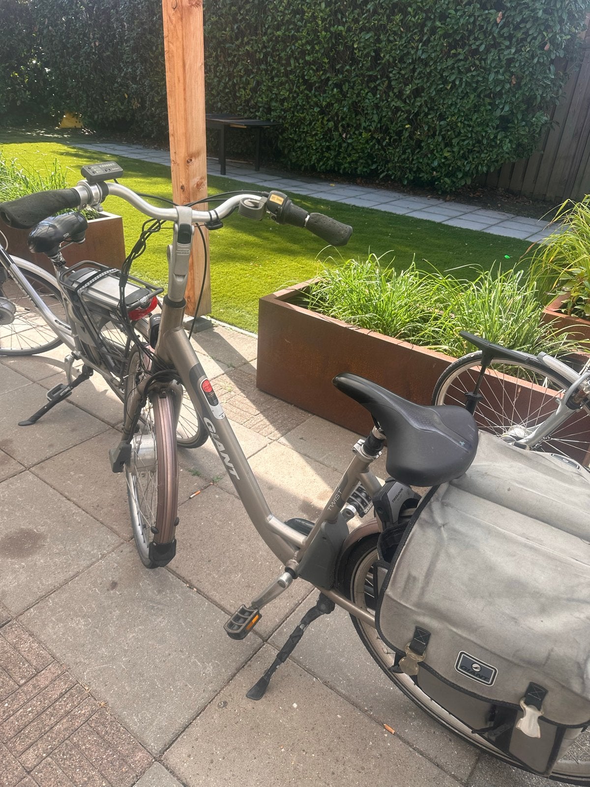 Giant electrische fiets met twee accu’s, Fietsen en Brommers, Ophalen, Gebruikt, Giant, 51 tot 55 cm