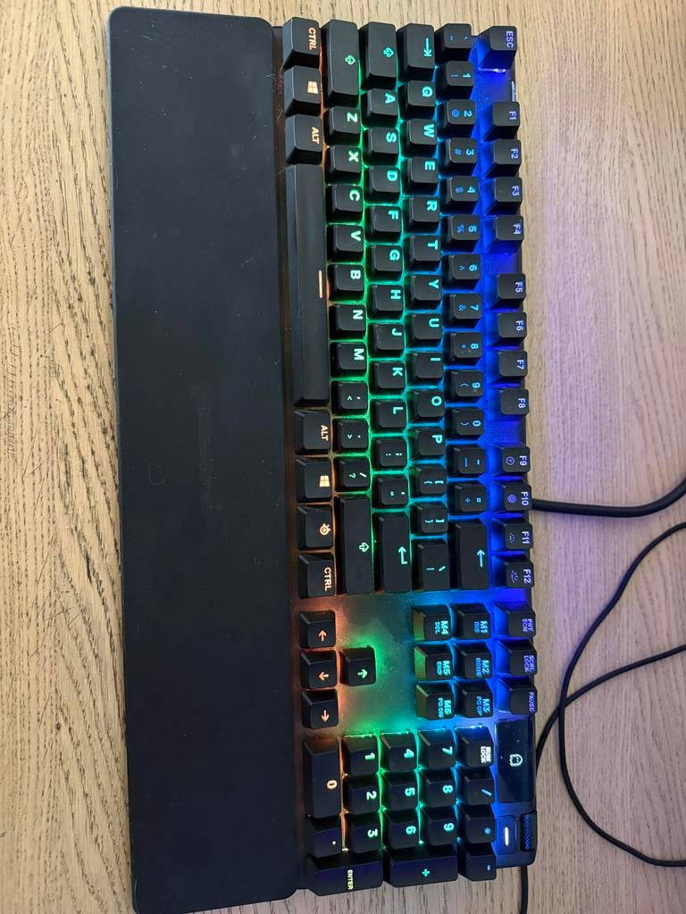 Steelseries Apex Pro gaming - toetsenbord, Ophalen, Gebruikt, Gaming toetsenbord, Qwerty