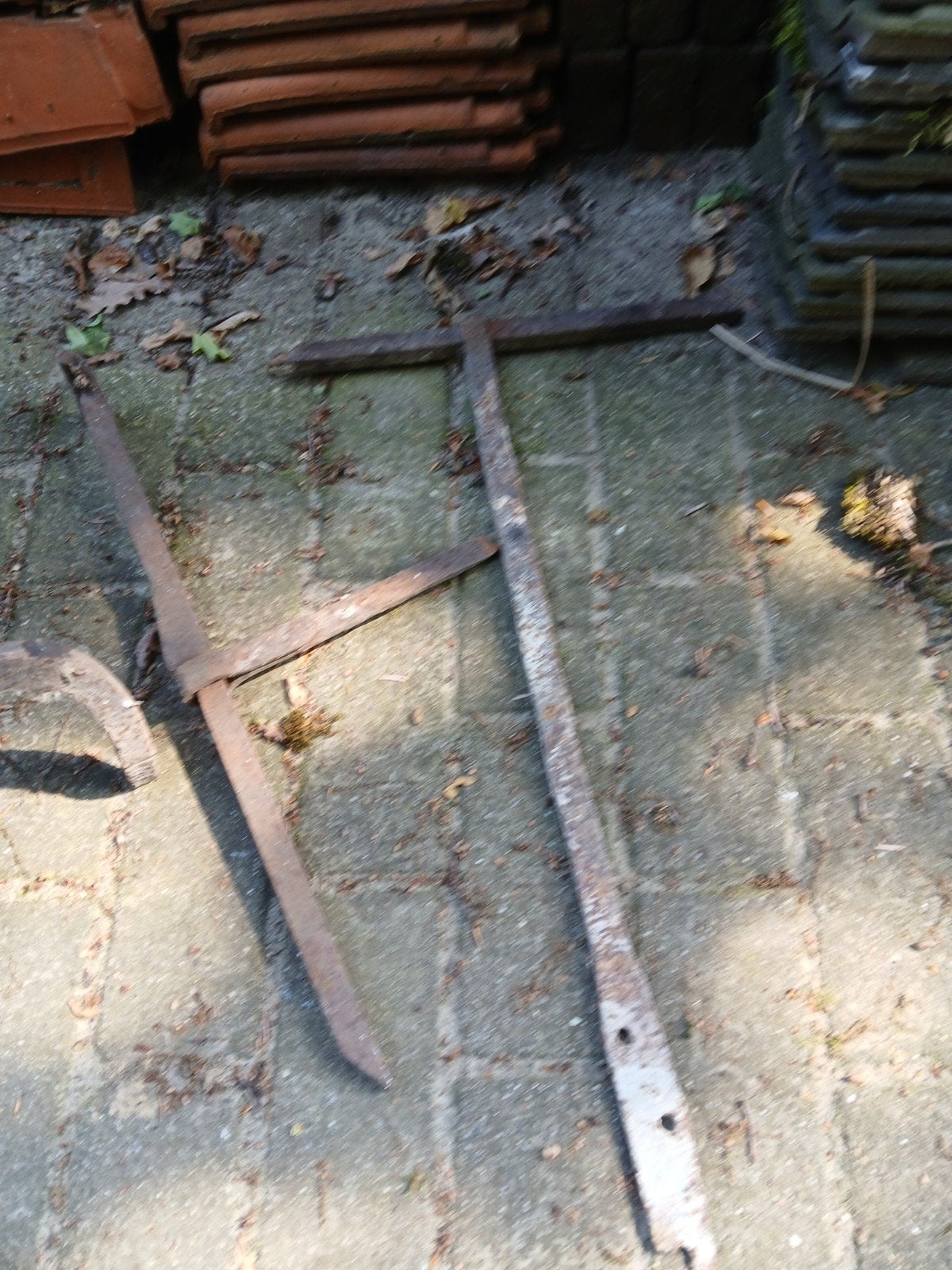 Muurankers oud, Ophalen of Verzenden, Gebruikt