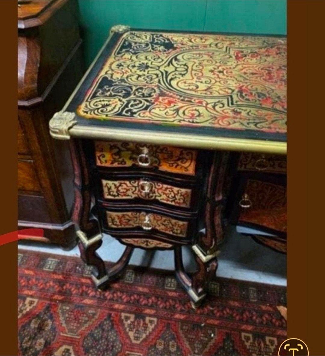 zeer mooi groot Boele bureau/dressoir, Antiek en Kunst, Ophalen