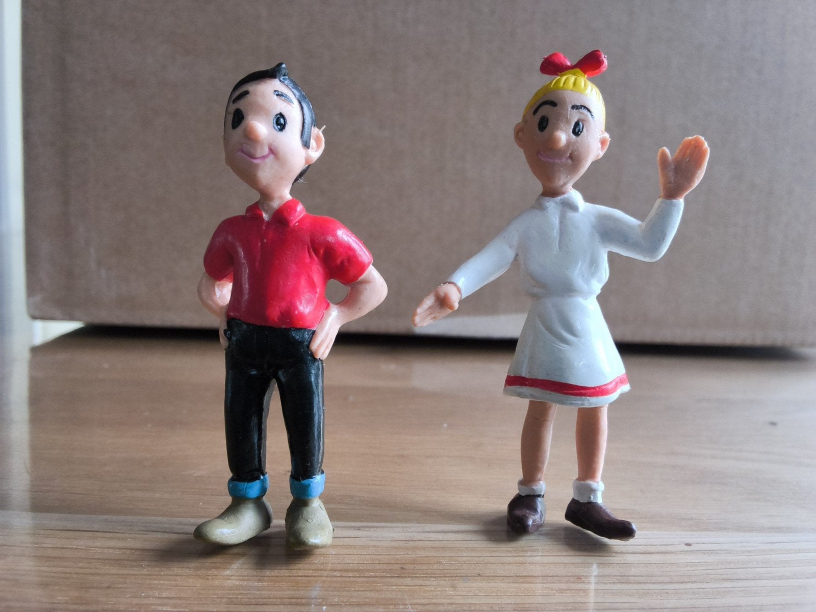Suske en Wiske setje poppetjes, Verzamelen, Poppetjes en Figuurtjes, Ophalen of Verzenden, Zo goed als nieuw