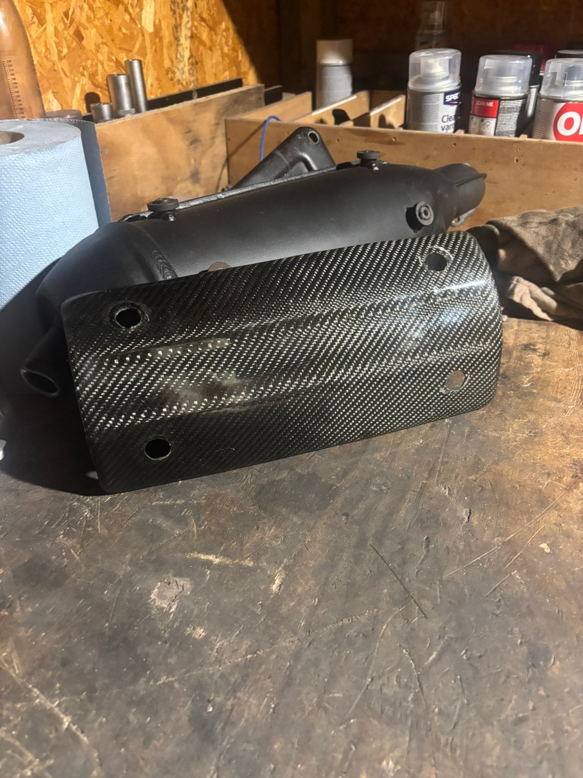 SM06 Hitteschild Carbon, Ophalen of Verzenden, Zo goed als nieuw, Licht