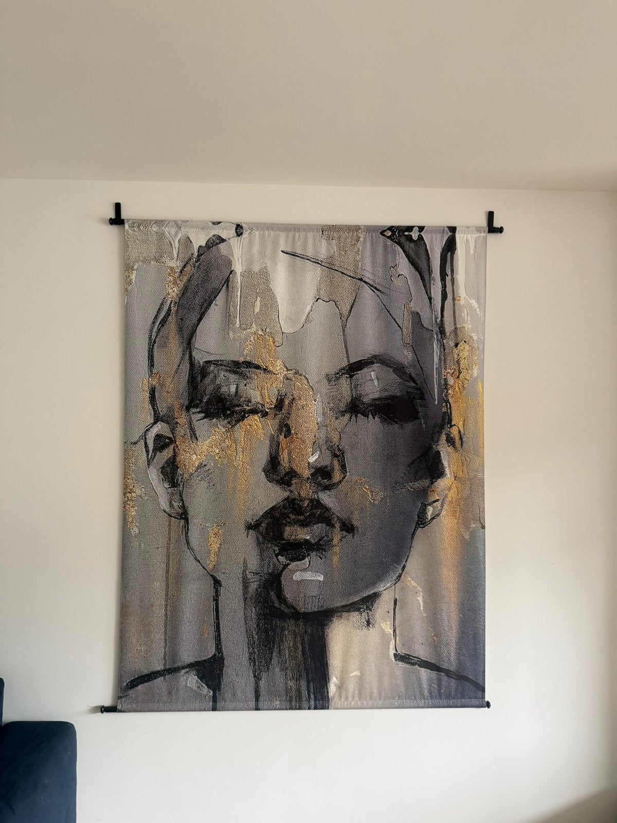 Wandkleed, Antiek en Kunst, Kunst | Schilderijen | Abstract, Ophalen