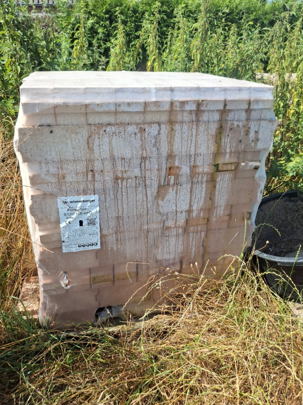 PorisoStuc S120/100 H+D - meerdere pakken,kan geladen worden, Doe-het-zelf en Verbouw, Metselstenen, Ophalen, Nieuw, Overige typen