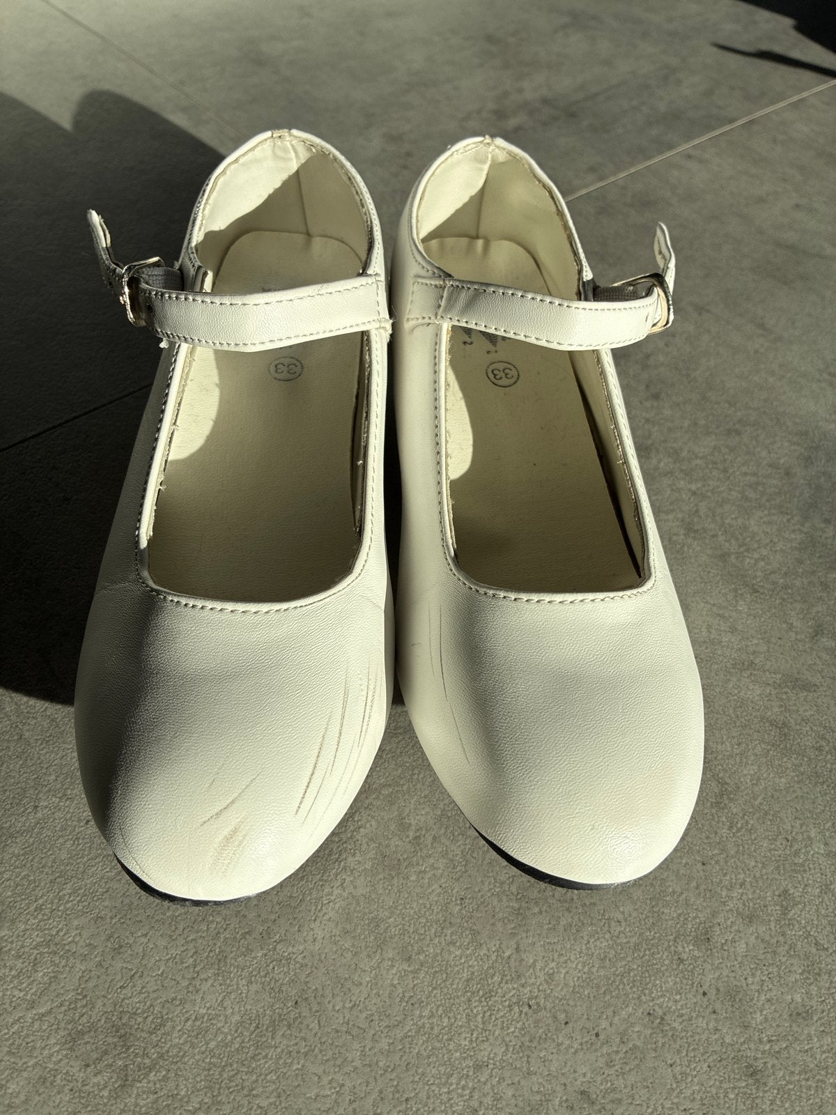 Sevillana Witte schoenen maat 33, Ophalen of Verzenden, Gebruikt, Meisje, Schoenen
