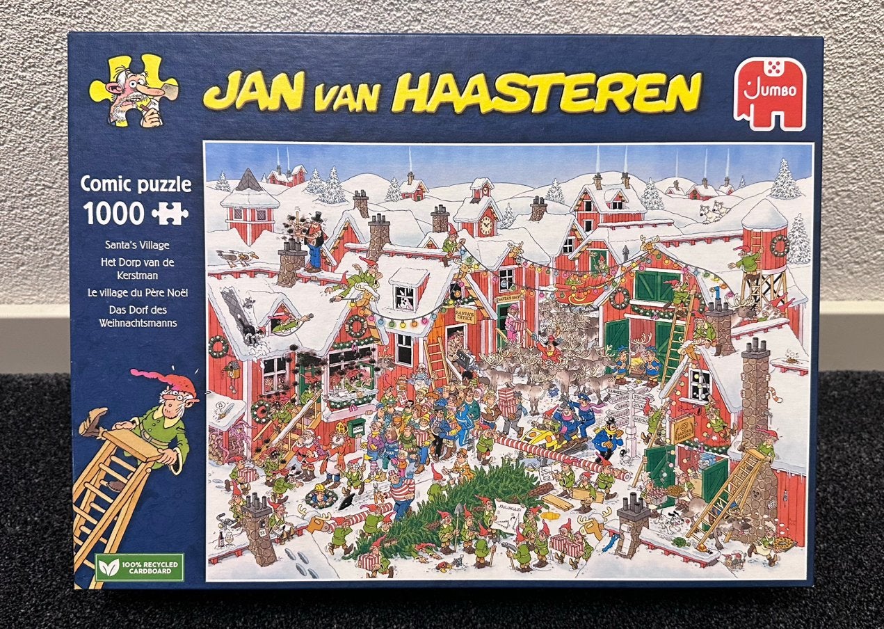HET DORP VAN DE KERSTMAN Jan van Haasteren 1000 puzzel 🎄