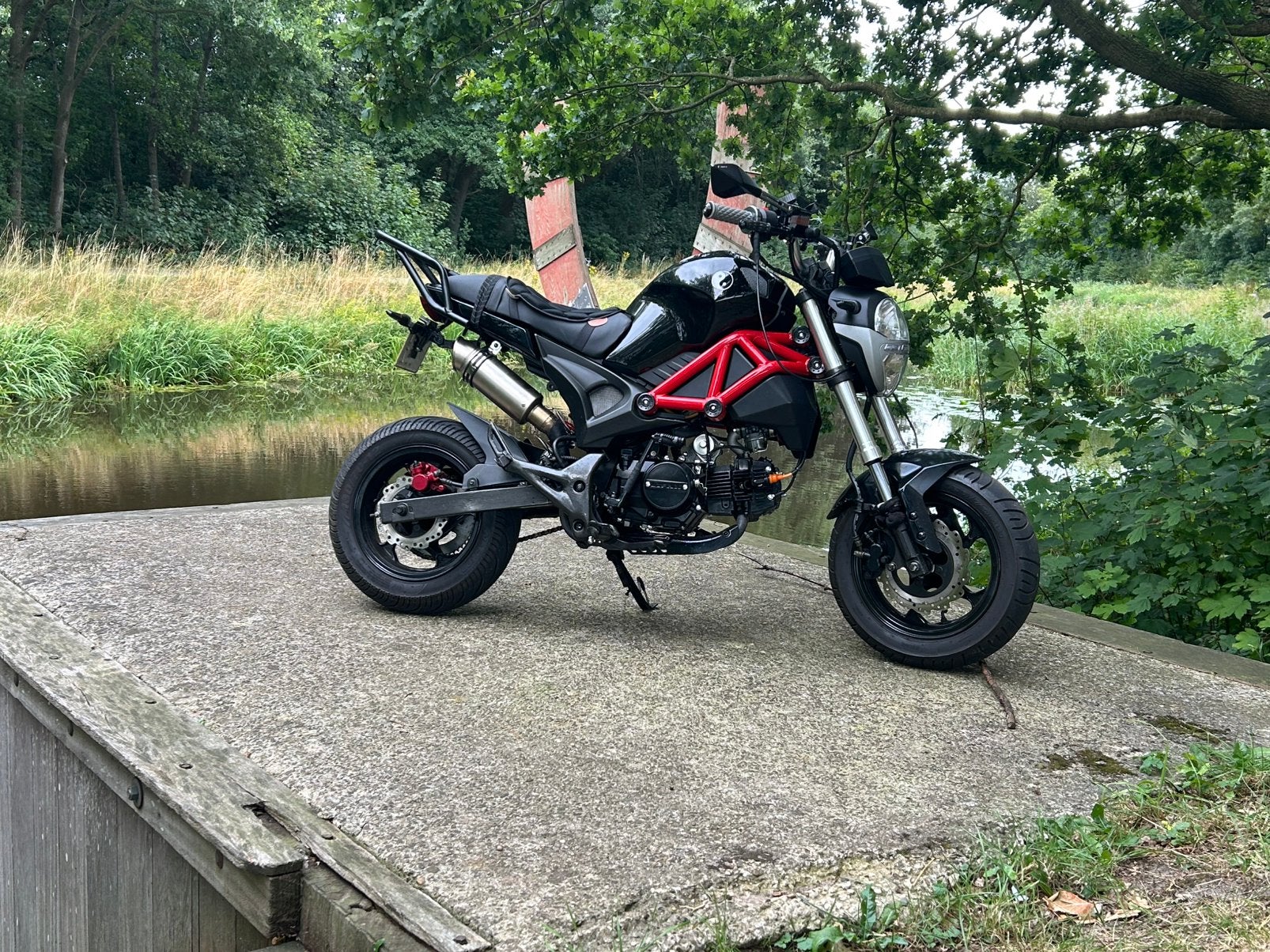 Schakelbrommer ying gang pony/gomax dragon, Ophalen, Gebruikt, 4 versnellingen