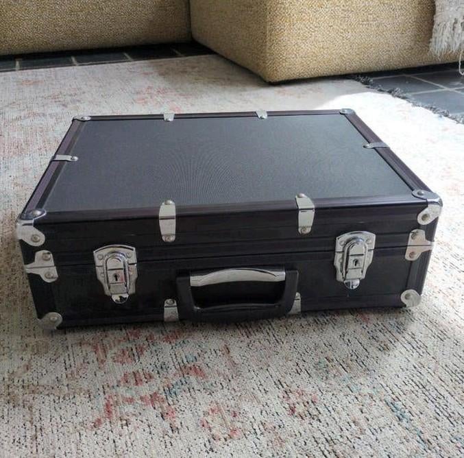 Stevige vintage koffer: 46 x 35 x 16 cm, Ophalen of Verzenden, Minder dan 50 cm, Minder dan 50 cm