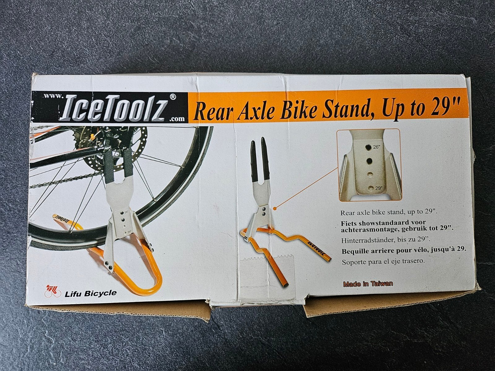 Icetoolz fietsenstandaard tot 29'' inch, Ophalen of Verzenden, Zo goed als nieuw