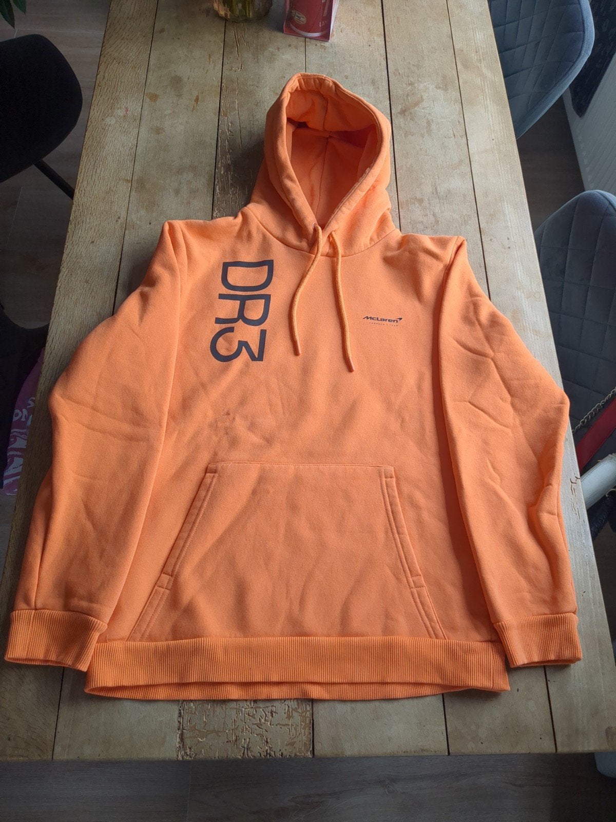 McLaren Daniel Ricciardo trui - Dames Maat M, Maat 38/40 (M), Oranje, Ophalen of Verzenden, Zo goed als nieuw
