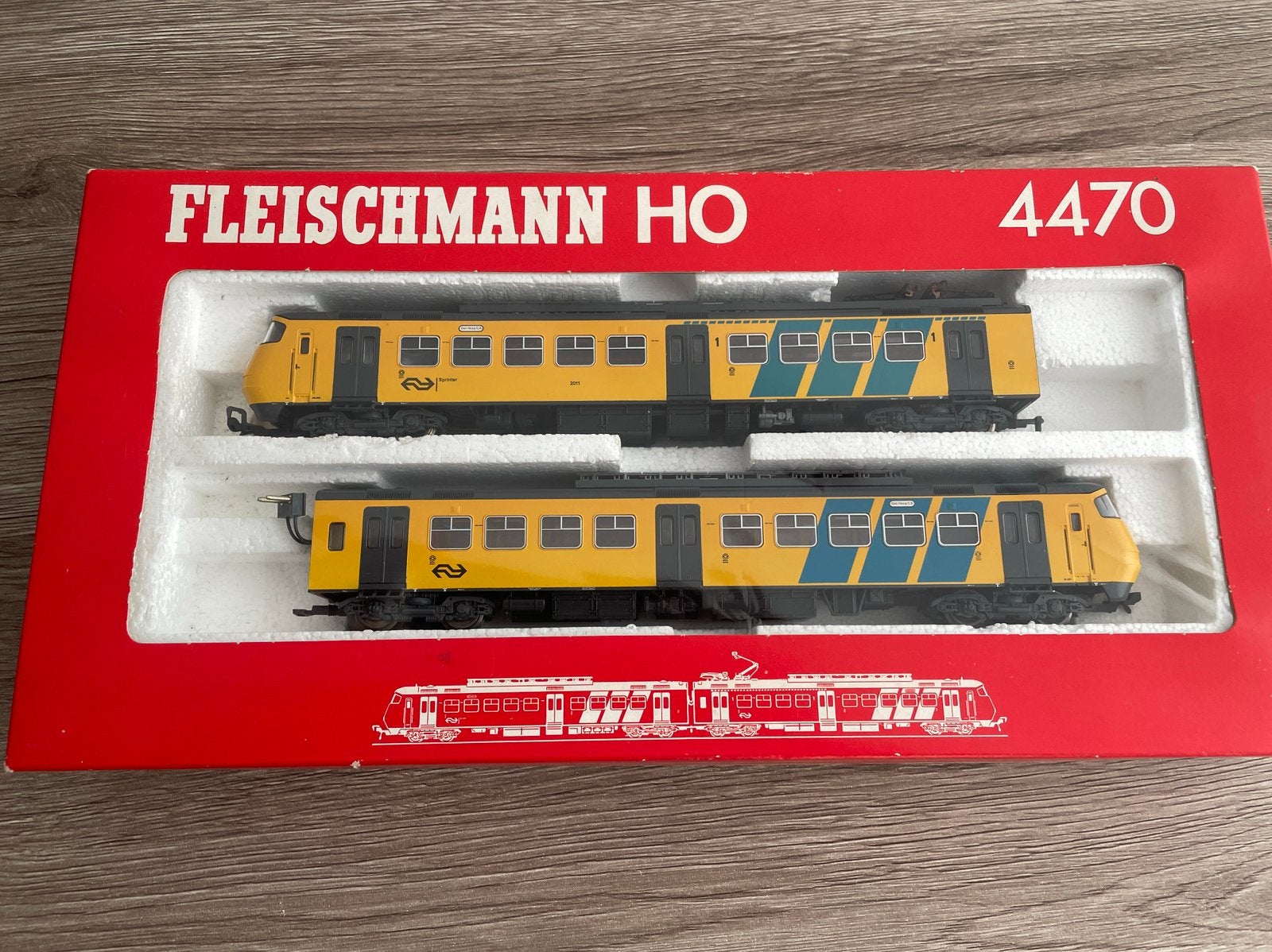 Fleischmann 4470 Sprinter, Hobby en Vrije tijd, Gelijkstroom, Fleischmann, Overige typen, Analoog