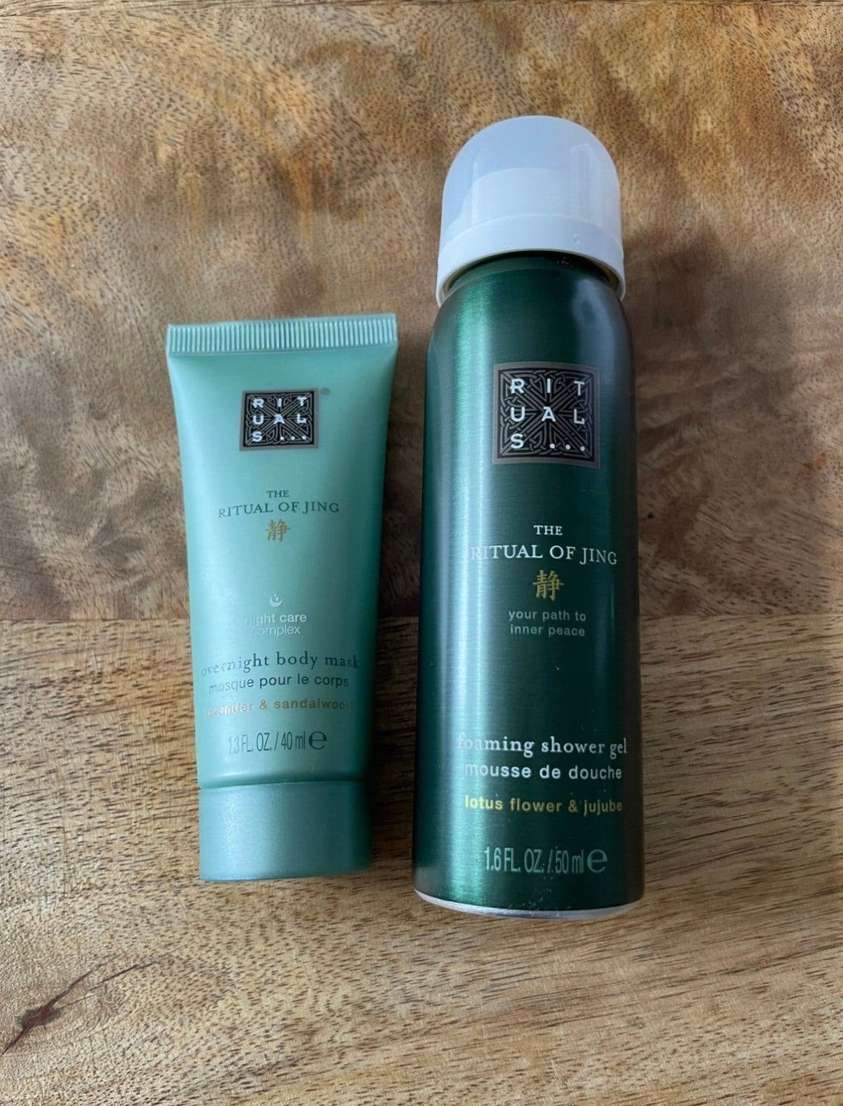 Rituals showergel + body mask, Ophalen of Verzenden, Nieuw, Bodylotion, Crème of Olie