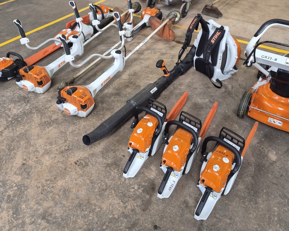 Partij Stihl machines zgan hoveniers opgelet!!!!, Motoren, Onderdelen | Merk-onafhankelijk, Ophalen of Verzenden