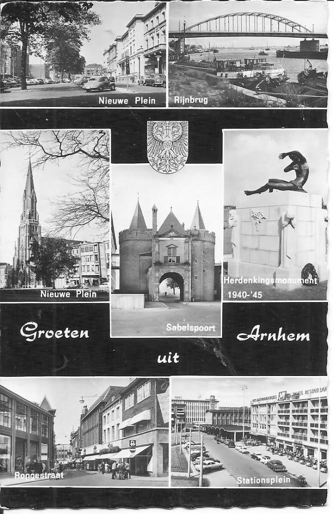 Groeten uit Arnhem., Ophalen of Verzenden, 1960 tot 1980, Ongelopen, Gelderland