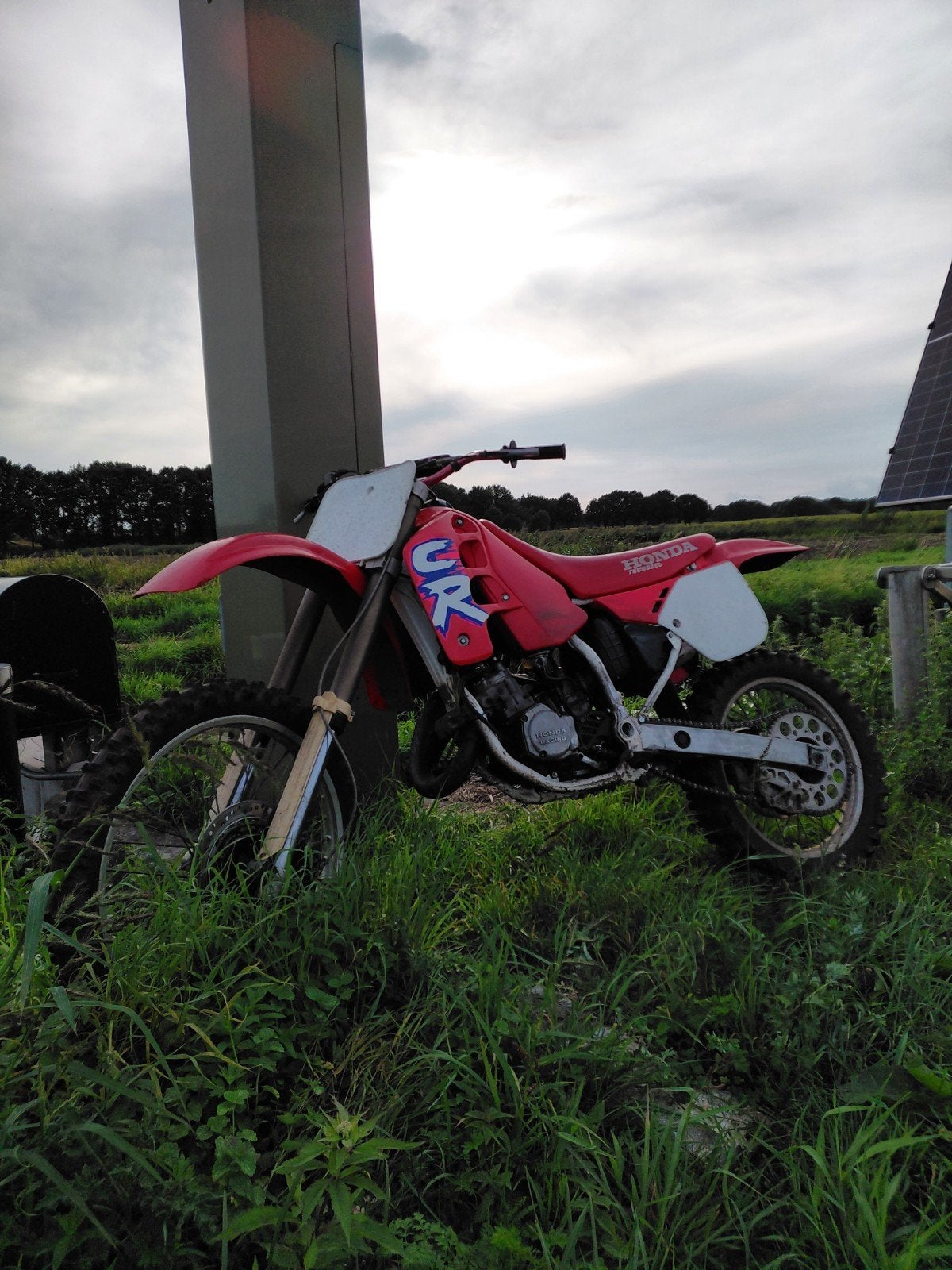 Gezocht!! voorvork Honda cr 125 alles aanbieden!, Ophalen, Gebruikt, Frame, Honda cr