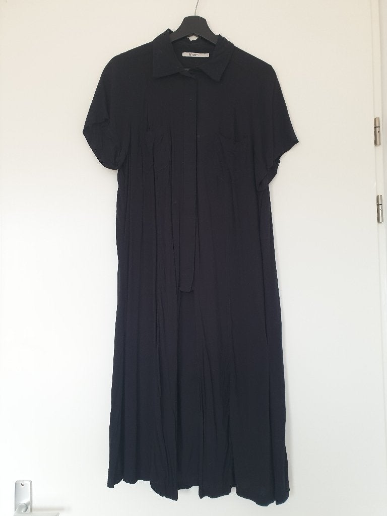 Mat Fashion Jurk Tuniek Zwart maat S, Kleding | Dames, Ophalen of Verzenden, Zo goed als nieuw, Mat., Jurk