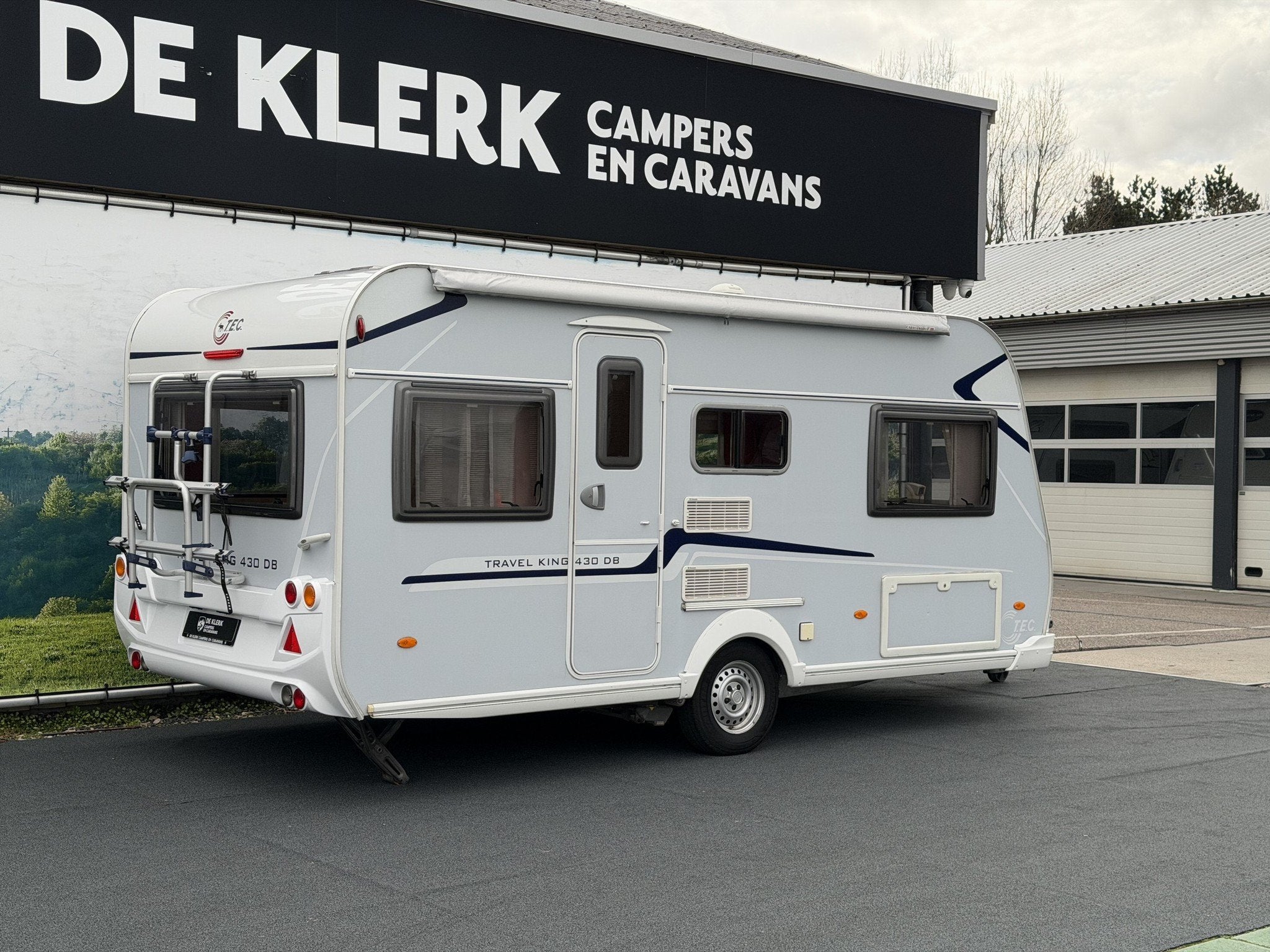 TEC Travel King 430 DB (bj 2009), Caravans en Kamperen, T.E.C., Bedrijf, Info@deklerkcaravans.nl, Klerk Caravans, de