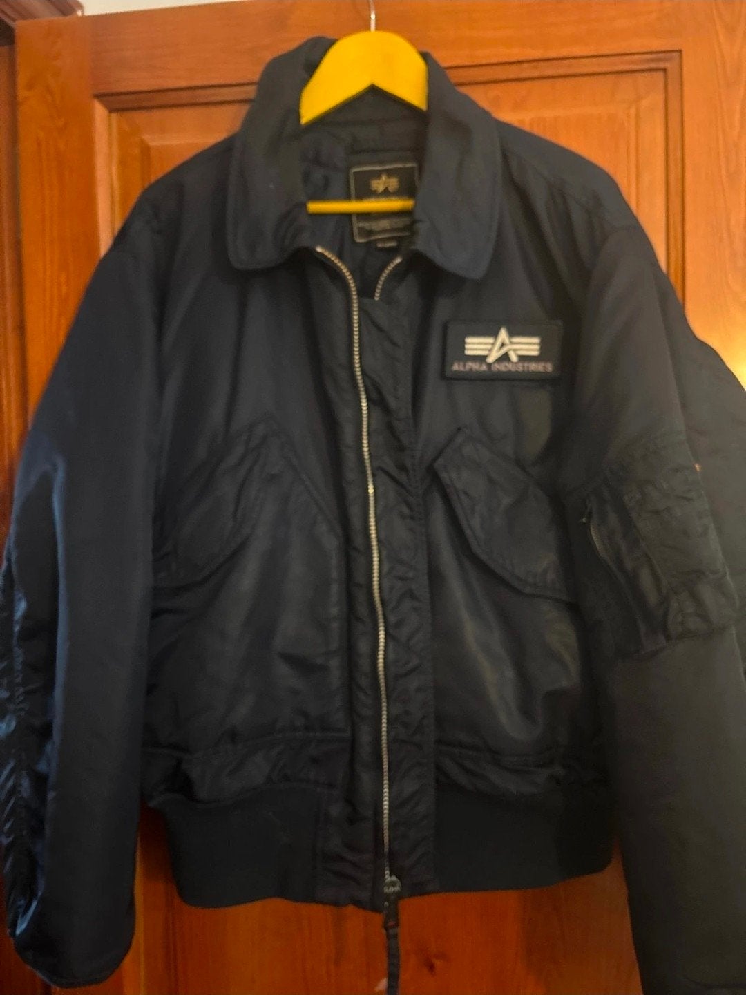 Alpha Industries Bomberjack Marineblauw XXL, Ophalen of Verzenden, Gedragen, Blauw
