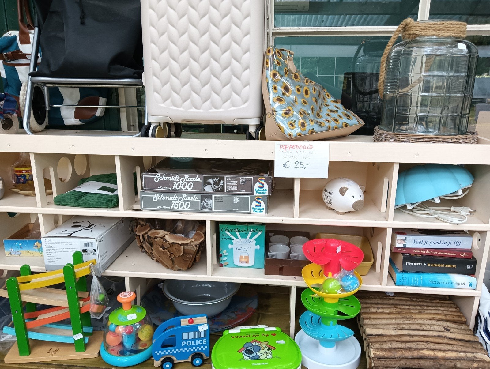 Poppenflat L1,53 B0,32 H0,60, Ophalen, Gebruikt, Poppenhuis
