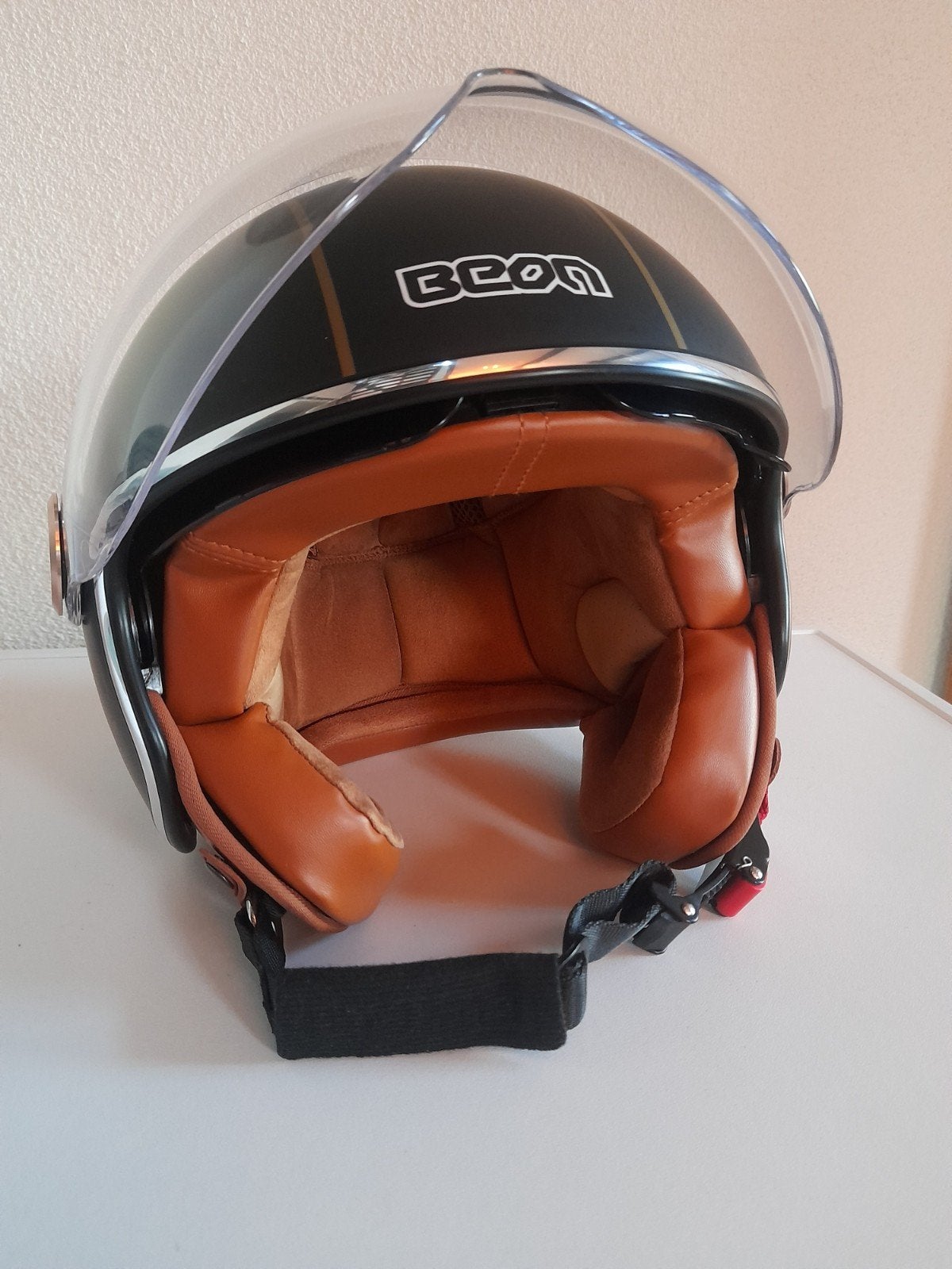Beon scooterhelm - Maat XS - Zo goed als nieuw, Ophalen of Verzenden, Zo goed als nieuw, Extra small of kleiner, Beon