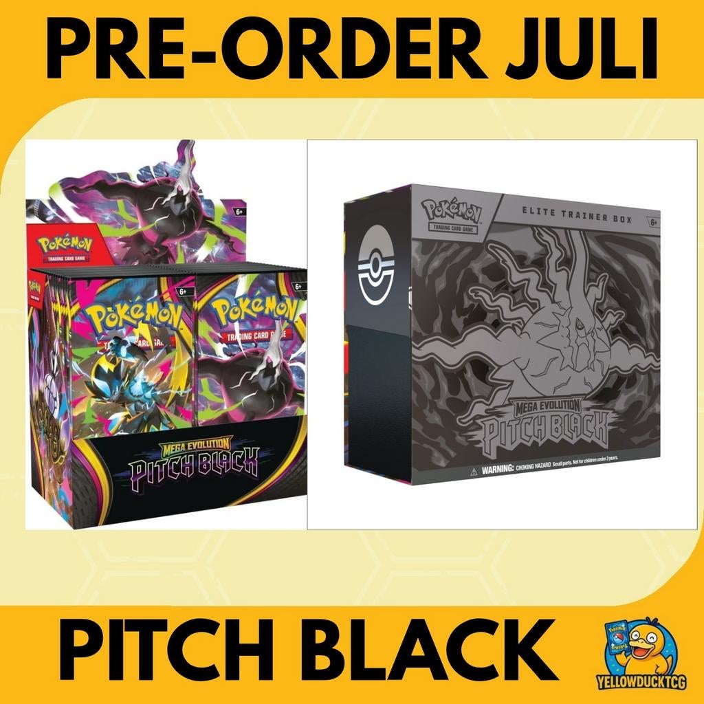 ⭐ POKEMON PRE ORDER PITCH BLACK, Ophalen of Verzenden, Nieuw, Boosterbox