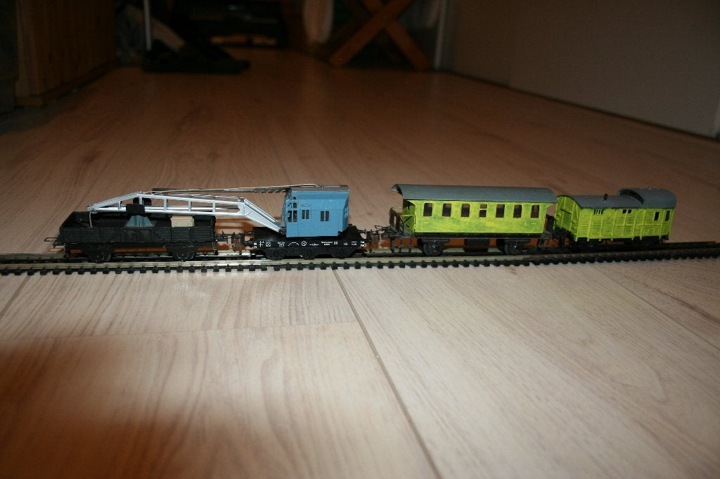 trix express werktrein, Gebruikt, Gelijkstroom, Trix, Wagon