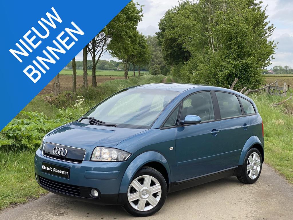 Audi A2 1.4 NL AUTO, 91.000KM NAP, YOUNGTIMER, Auto's, Audi, Voorwielaandrijving, Stof, Gebruikt, 31 €/maand