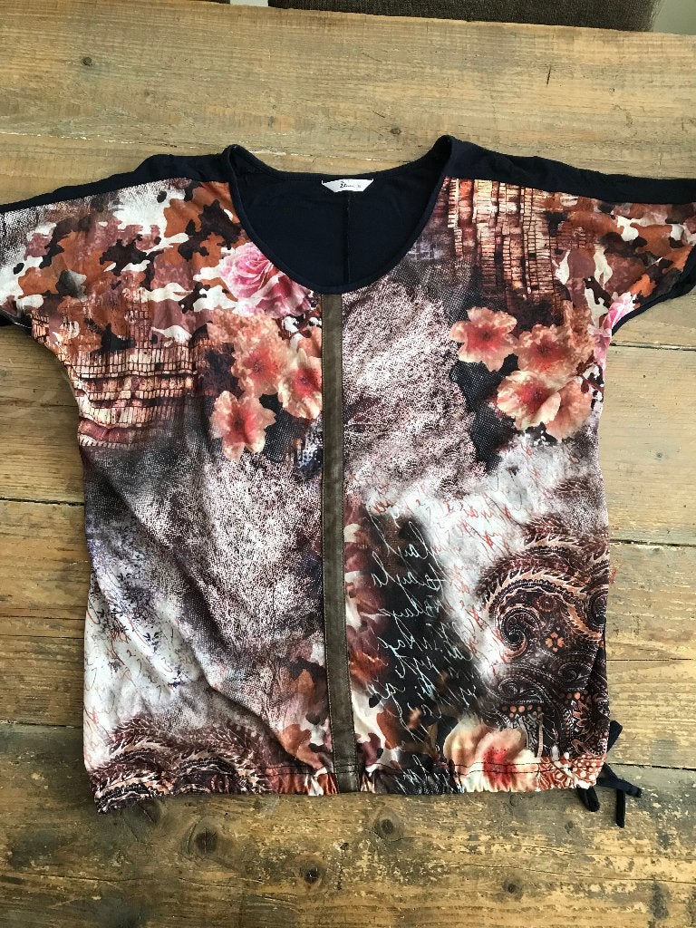 shirtje (Miss Etam), Kleding | Dames, T-shirts, Meerkleurig, Ophalen of Verzenden, Korte mouw, Maat 36 (S)