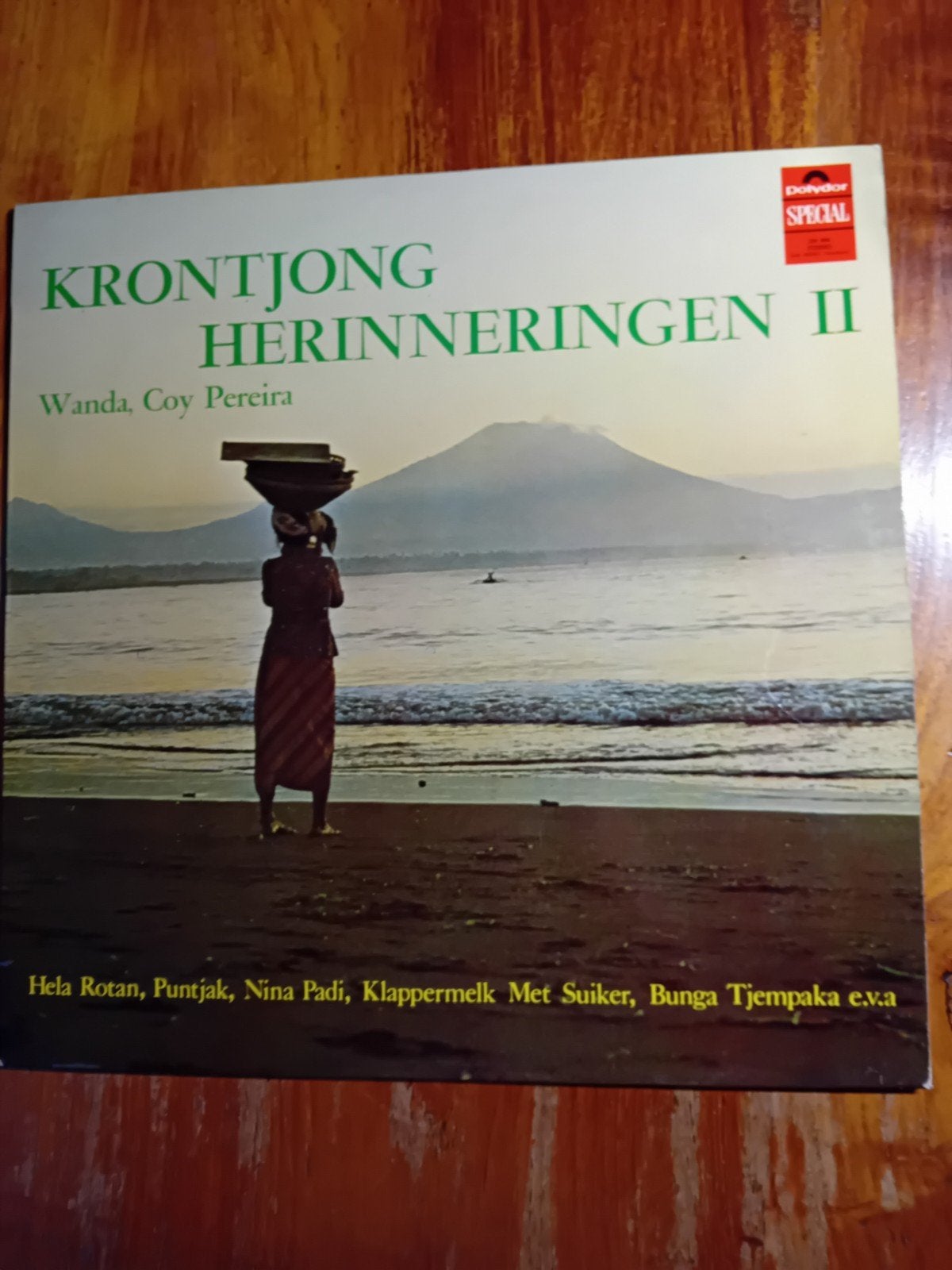 Krontjong Herinneringen II - Wanda Coy Pereira LP Polydor, Gebruikt, Ophalen of Verzenden, 12 inch, Overige genres