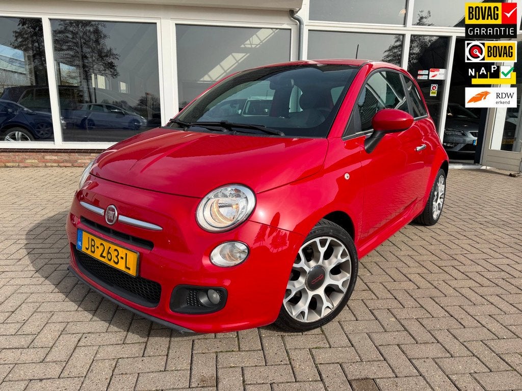 Fiat 500 /0.9 TwinAir Turbo/ 500S /NAP /AUTOMAAT, Auto's, Gebruikt, Elektrische ramen, Bedrijf, 26 km/l