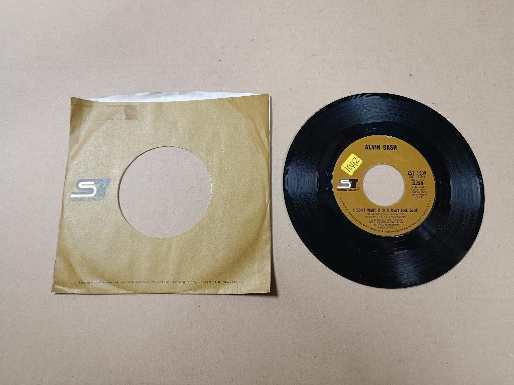 Single: Alvin Cash - I Don't Want It (1973), Verzenden, Gebruikt, Pop