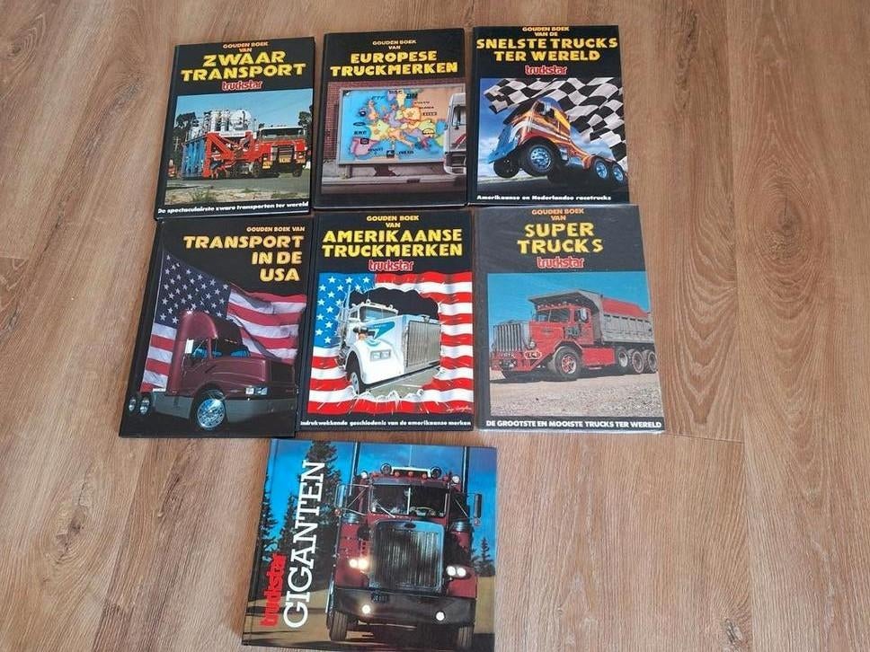 Truckstar Gouden Boeken & Giganten - Complete Collectie, Ophalen of Verzenden, Vrachtwagen