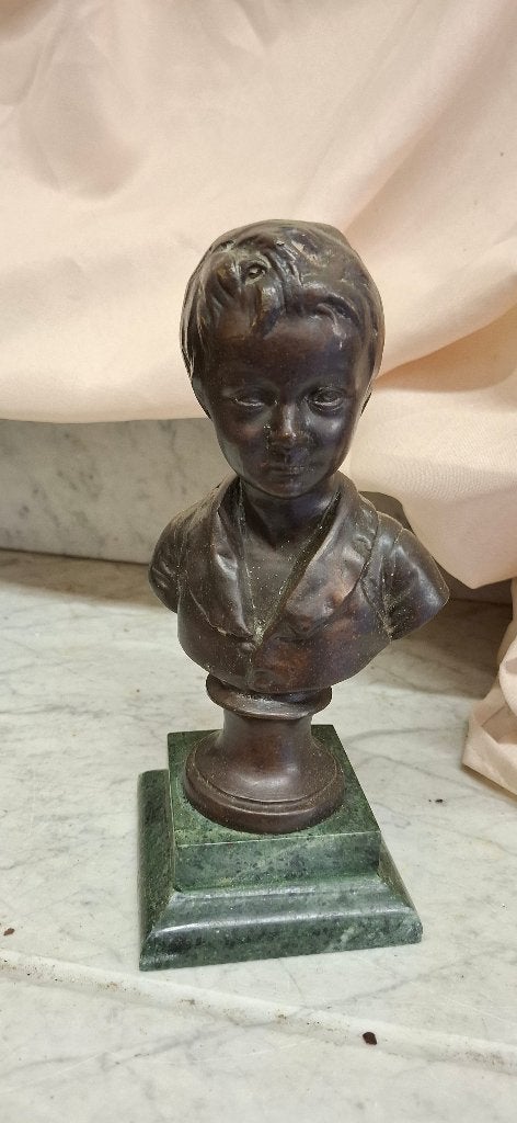Jongenskop, Antiek en Kunst, Ophalen, Buste, 20 - 50 cm