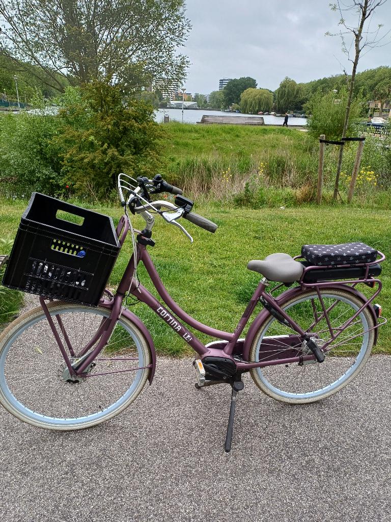 CORTINA E-U4 Transport Family 2022 with Child seat & Basket, Overige merken, Versnellingen, Ophalen of Verzenden, Zo goed als nieuw