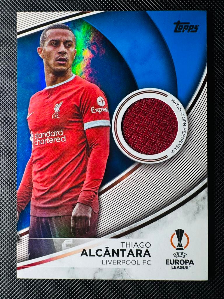 Thiago Alcantara Topps UEFA Club Competitions #TS-TA Relic, Ophalen of Verzenden