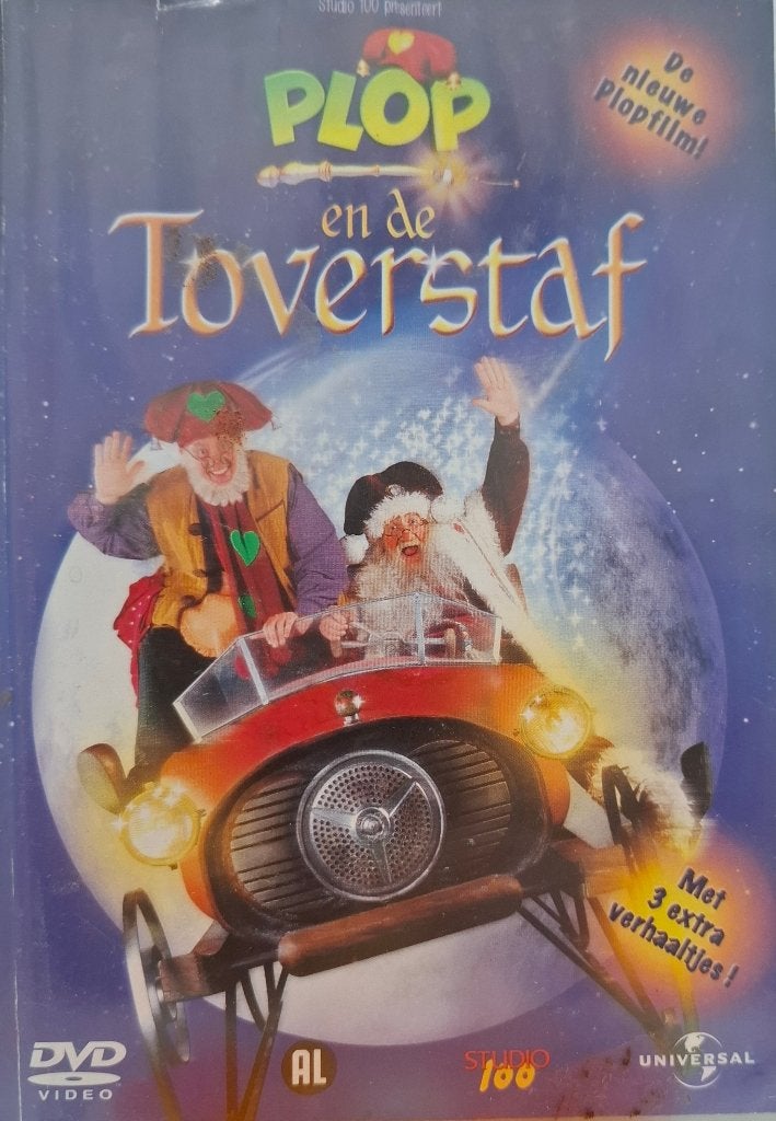 Plop en de Toverstaf DVD - Studio 100, Cd's en Dvd's, Alle leeftijden, Familie, Film, Gebruikt